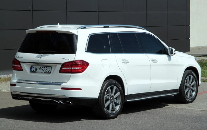 Mercedes-Benz GLS cena 167500 przebieg: 154000, rok produkcji 2017 z Włocławek małe 781